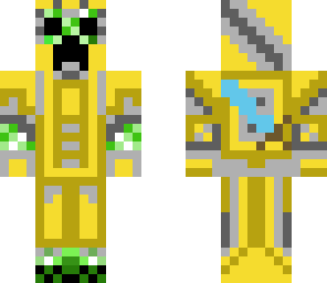 creeper with golden armor