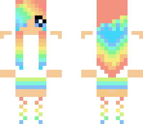 rainbow girl