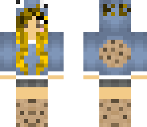 cookie monster-brunette