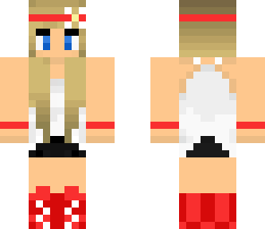 hipster girl red