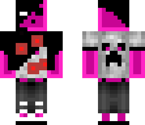 half slime half enderman | Minecraft Skin