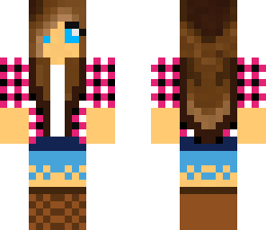 pink cow girl