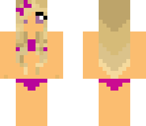 purple bikini