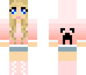 pink creeper girl