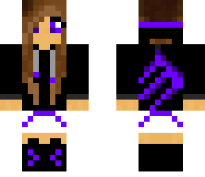 purple monster girl