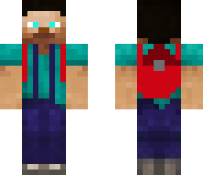 steve with backpack