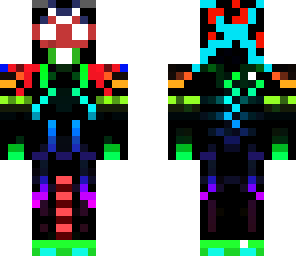 neon glow face