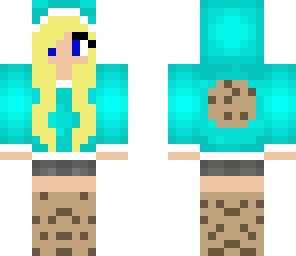 blonde cookie girl