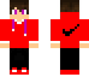 red nike hoddie guy