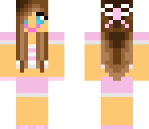 cute pink girl