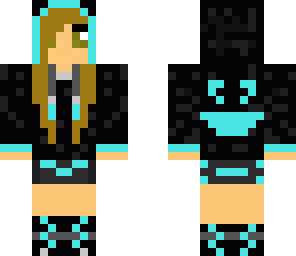 epic girl hoodie blue