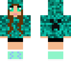 sparkly creeper girl