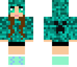 sparkly creeper girl