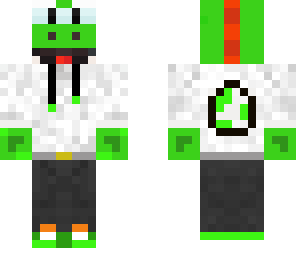 yoshi in hoddy