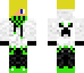 green blonde boy