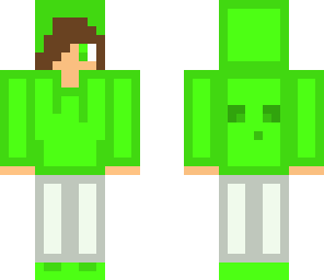 green slime boy twin