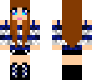 gray and blue sparkle girl