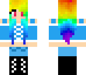 cute rainbow dash skin