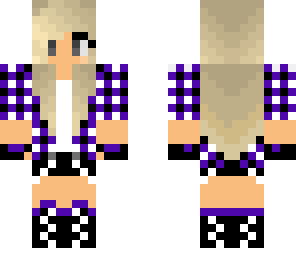 teen girl with plaid shirt