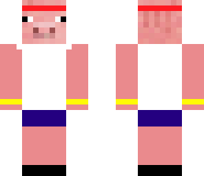jogging pig