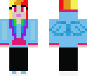 rainbow dashie hoodie