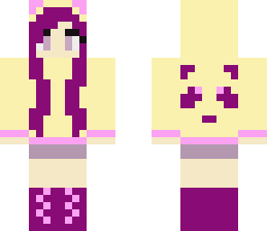 yellow panda girl