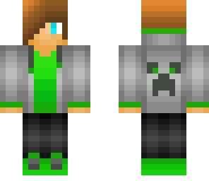 green teen boy