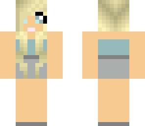 cute minecraft dress