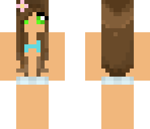 minecraft cute hair