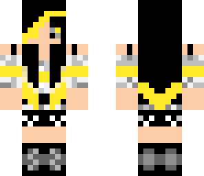 yellow gamer girl