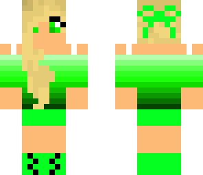 green girl