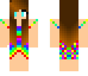 lovely rainbow girl