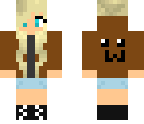 teddybear girl skin