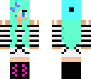 skin with hat 