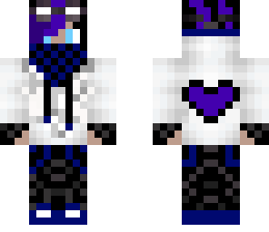 my blue purple skin