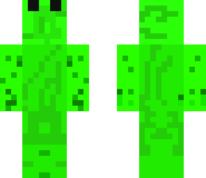 creeper with big eyes