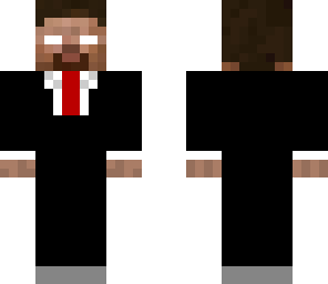 herobrine in tuxedo