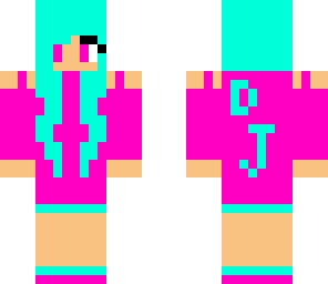 neon dj girl