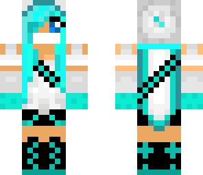 blue assassin girl