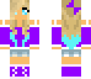 purple girl