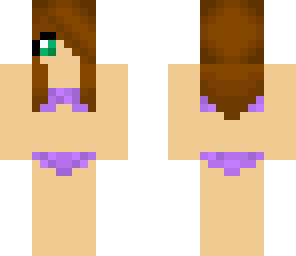 updated purple bikini