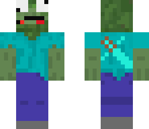 big eye with diamond sword