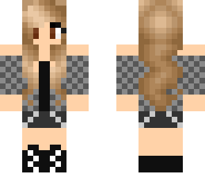 checkered girl