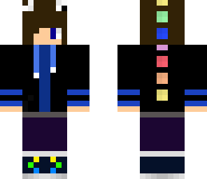 dino boy black jacket