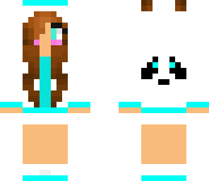 torqouise girl edit