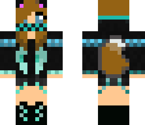 blue girl