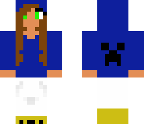 blue creeper girl