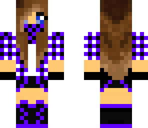 bandanna girl purple