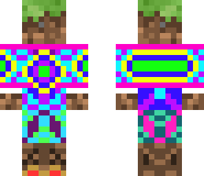 dirt man with crazy suit