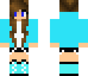 ice blue girl